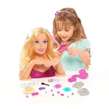 Barbie tete a coiffer avec accessoire - 38 cm - La Poste