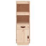vidaXL Buffet haut 34x40x108 5 cm Bois massif de pin
