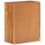 vidaXL Armoire à tiroirs 60x33x75 cm Bois d'acacia massif