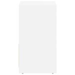 vidaXL Armoire de salle de bain Blanc 60x33x61 cm Bois d'ingénierie