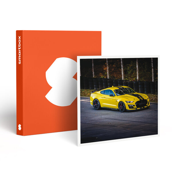 SMARTBOX - Coffret Cadeau Stage de pilotage : 5 tours sur le circuit de La Ferté-Gaucher en Ford Mustang Shelby GT500 - Sport & Aventure