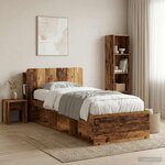 vidaXL Cabinet de Tête de Lit Bois ancien Bois d'ingénierie