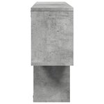 vidaXL Étagère murale gris béton 100x20x53 cm bois d'ingénierie