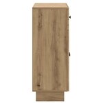 vidaXL Buffet Chêne artisanal 66 x 34 5 x 90 cm Bois d'ingénierie