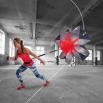Pure2improve parachute de vitesse 100 cm
