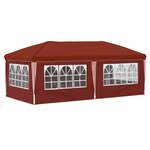 vidaXL Tente de fête pop-up 575 x 288 x 245 cm Terre cuite