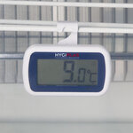 Mini thermomètre etanche pour frigo et congélateur - hygiplas -  - plastique 70x20x57mm