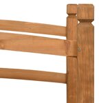 vidaXL Pont de jardin 140x60x60 cm Bois de sapin massif