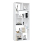 vidaXL Bibliothèque Blanc 67x24x161 cm Bois d'ingénierie