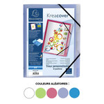Trieur personnalisable KREACOVER  8 compartiments polypropylène Coloris Aléatoire EXACOMPTA