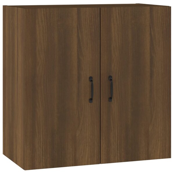vidaXL Armoire murale Chêne marron 60x31x60 cm Bois d'ingénierie