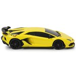 Jamara voiture télécommandée lamborghini aventador svj 1:24 jaune