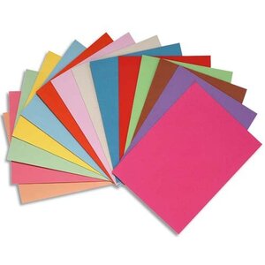 Paquet de 100 chemises Foldyne 250 carte recyclée 240 grammes coloris bleu EXACOMPTA