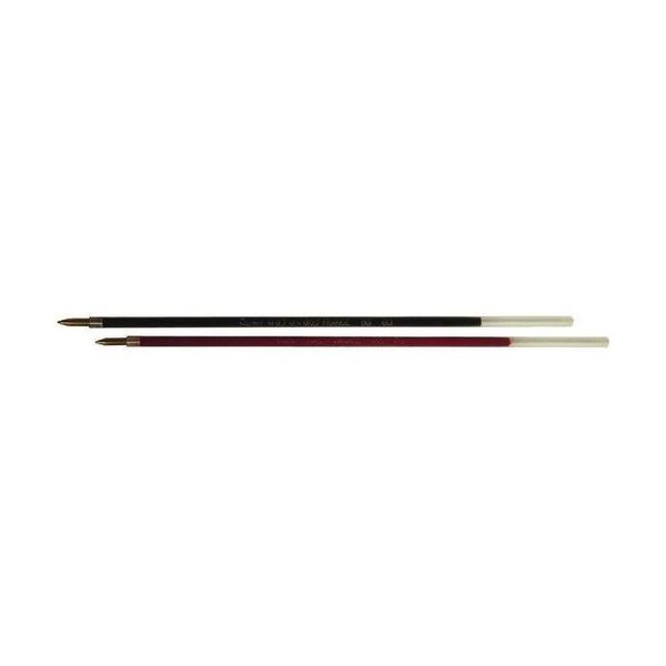 Mine pour stylo à bille BKL77  rouge x 12 PENTEL