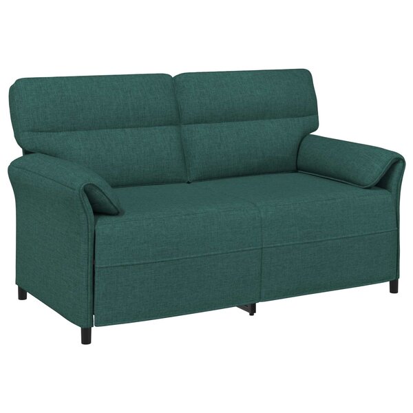 vidaXL Canapé 100  polyester  cadre en métal  MDF  Contreplaqué