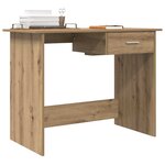 vidaXL Bureau Chêne artisanal 100 x 50 x 76 cm Bois d'ingénierie