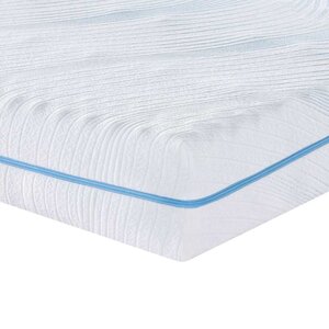 vidaXL Matelas Moyennement ferme 160 x 200 cm Blanc