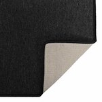 vidaXL Tapis Couloir Anthracite 100 x 150 cm 100 Polypropylène