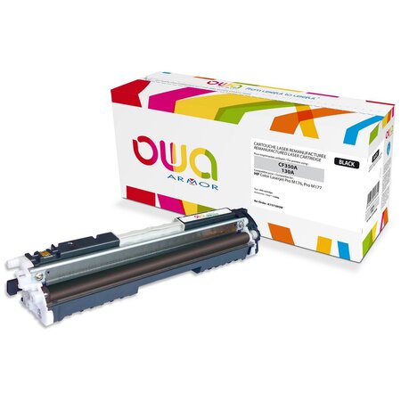 Toner d'encre remanufacturé, compatible pour HP 130A CF350A - Noir