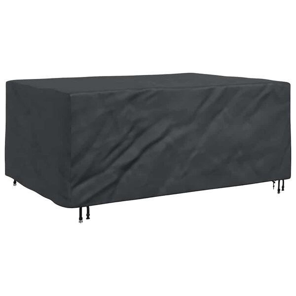 vidaXL Housse pour mobilier d'extérieur Noir 230 x 165 x 80 cm 600D