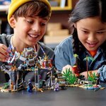 Lego 71747 ninjago le village des gardiens jeu de construction avec les minifigurines ninja cole  jay et kai  enfant de 8 ans et +