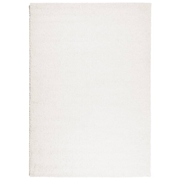 vidaXL Tapis shaggy PAMPLONA poils longs moderne crème 160x230 cm