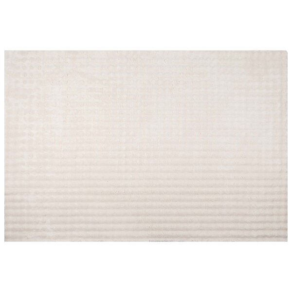 vidaXL Tapis de surface HUARTE Beige 200 x 140 cm Polyester