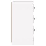 vidaXL Buffet blanc 104 5x35 5x67 5 cm bois d'ingénierie
