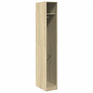vidaXL Garde-robe chêne sonoma 30x50x200 cm bois d'ingénierie