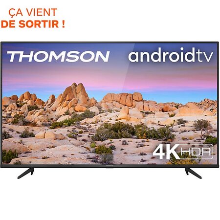 Thomson 43ug6400 tv 109 2 cm (43") 4k ultra hd smart tv wifi noir