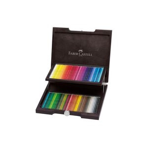 Crayons de couleur Albrecht Dürer coffret bois de 72 FABER-CASTELL