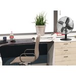 Bestron Ventilateur rétro de bureau DFT35Z 35 cm 35 W Noir