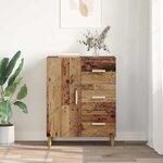 vidaXL Buffet Bois ancien 34 x 69 5 x 90 cm Bois d'ingénierie