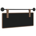 vidaXL Tête de lit suspendue Simili cuir
