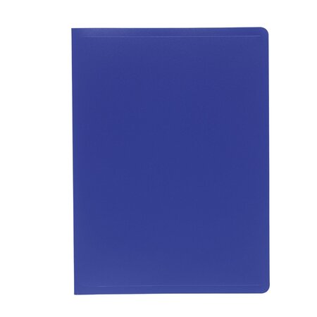 Protège-documents a4 polypro 20 pochettes 40 vues bleu exacompta