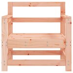 vidaXL Chaises de jardin 2 Pièces cm bois massif douglas