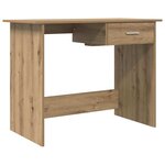 vidaXL Bureau chêne artisanal 100 x 50 x 76 cm Bois d'ingénierie