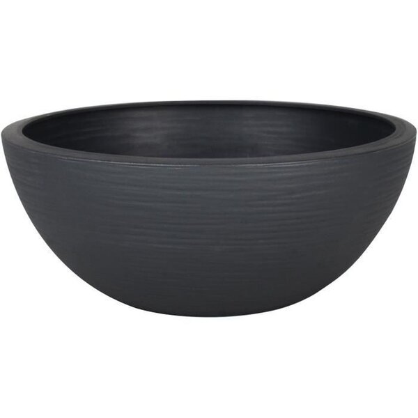 Pot vasque Ø 30 cm - 5 5L - Gris anthracite