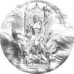 ZEUS AT OLYMPIA 2 Once Argent Monnaie 10000 Francs Tchad 2024