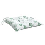vidaXL Coussins de chaise lot de 6 à motif de feuilles 50x50x7 cm