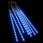 vidaXL Guirlandes lumineuses 8 Pièces 30 cm 192 LED bleu