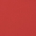 vidaXL Coussin de banc de jardin rouge 100x50x3 cm tissu oxford