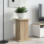 vidaXL Support de Plante 2 pc Chêne Sonoma 30 5 x 30 x 43 cm