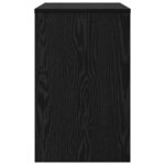 vidaXL Table basse gigogne 3 Pièces Chêne noir 60 x 35 x 56 cm