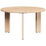 vidaXL Table basse 2 Pièces Naturel 47 5 x 47 5 x 27 cm
