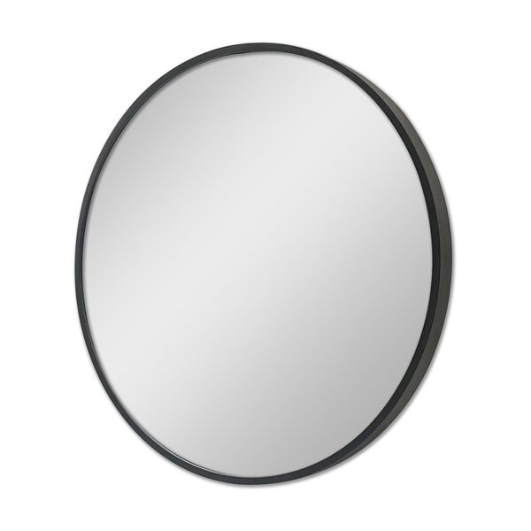 Miroir mural rond diamètre 40 cm noir 03_0007914