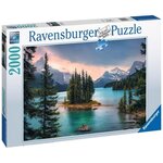 Puzzle 2000 pieces - île de l'esprit  canada - ravensburger - puzzle adultes - des 14 ans