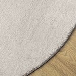 vidaXL Tapis Couleur sable 140 x 200 cm Laine