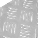 vidaXL Nez de marche Rectangulaire 15 Pièces Argenté 60 x 18 cm Aluminium