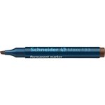 Marqueur permanent Maxx 133 Pte Biseau 1-4 mm brun SCHNEIDER